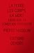 La Terre, les Corps, la Mort - Essai sur la condition terrestre