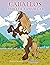 Caballos libro de colorear:...