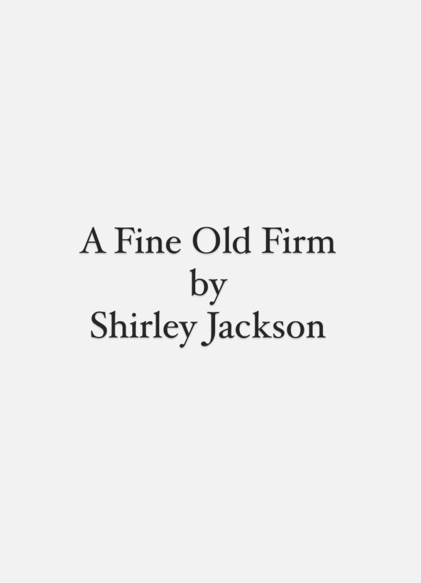 A Fine Old Firm (Hardcover)