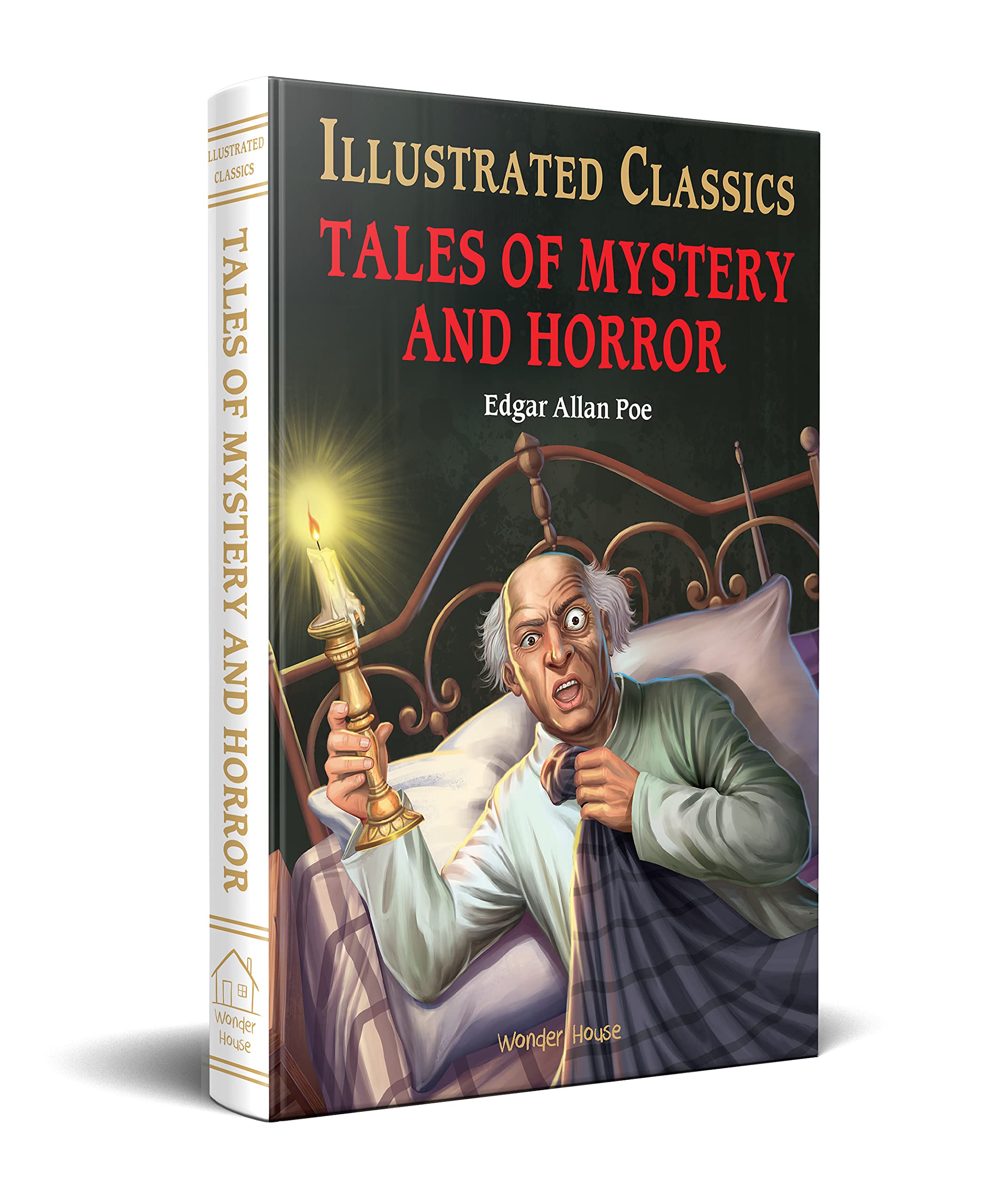 Tales of Mystery and Horror : illustrated Abridged Children Classics English Novel with Review Questions (Hardcover)