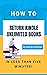 How to Return Kindle Unlimi...