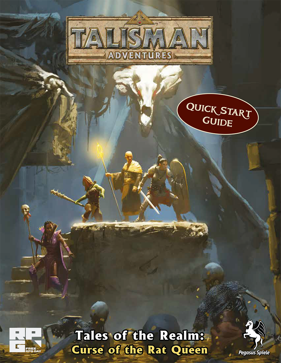 Talisman Adventures - Quick Start Guide: Curse of the Rat Queen