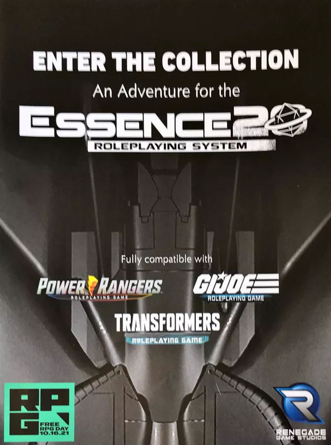 Enter the Collection: An Adventure for the Essence20 Roleplaying System