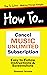 How to Cancel Music Unlimited Subscription by Stewart Scoles