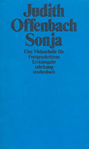 Sonja. Eine Melancholie Für Fortgeschrittene (Paperback)