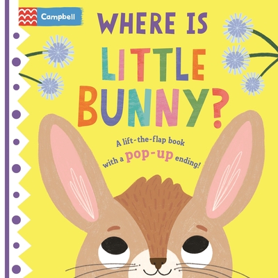 Where Is Little Bunny?: The lift-the-flap book with a pop-up ending! (Board Book)
