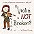 My Violin Is NOT Broken? by Evelyn Grundy My Violin Is NOT Broken? by Evelyn Grundy