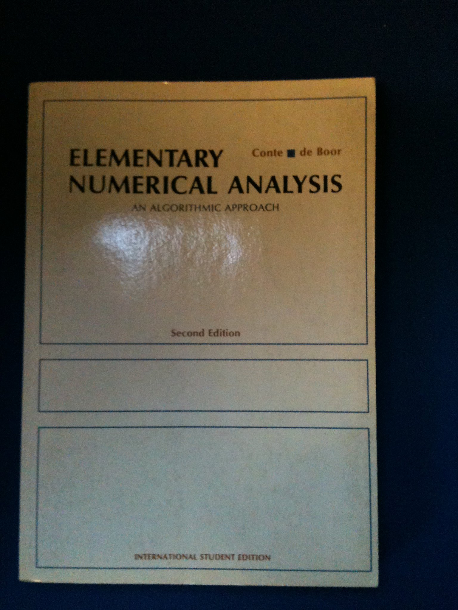 Elementary Numerical Analysis (Paperback)