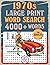 Large Print 1970s Word Sear...