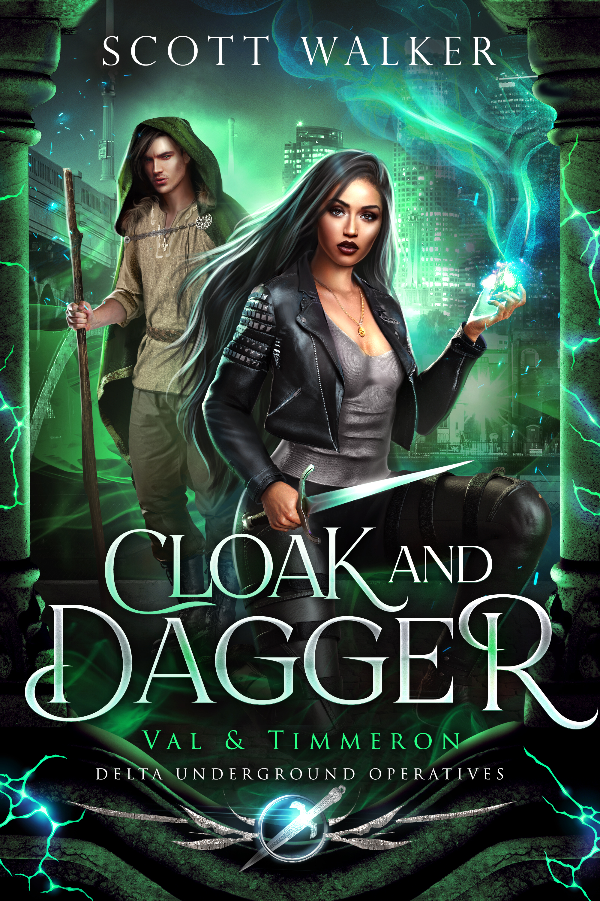 Cloak and Dagger (Val & Timmeron #1; Delta Underground Operatives)