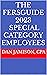 The FERSGUIDE 2023 - Special Category Employees by Dan Jamison