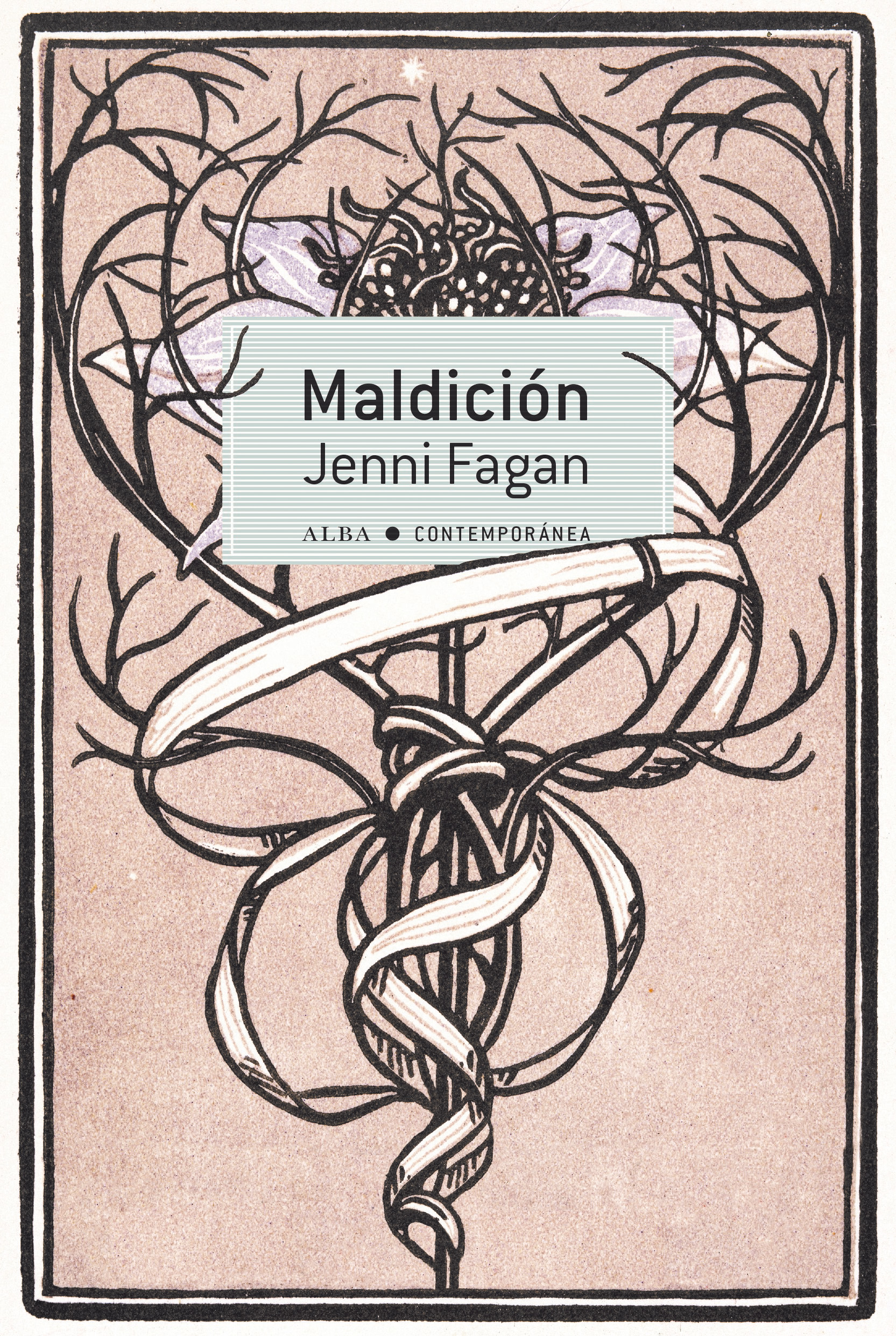 Portada de Maldición, de Jenni Fagan