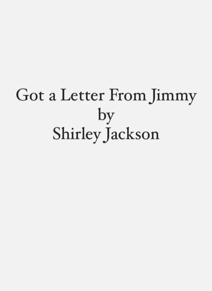 Got a Letter from Jimmy (Hardcover)