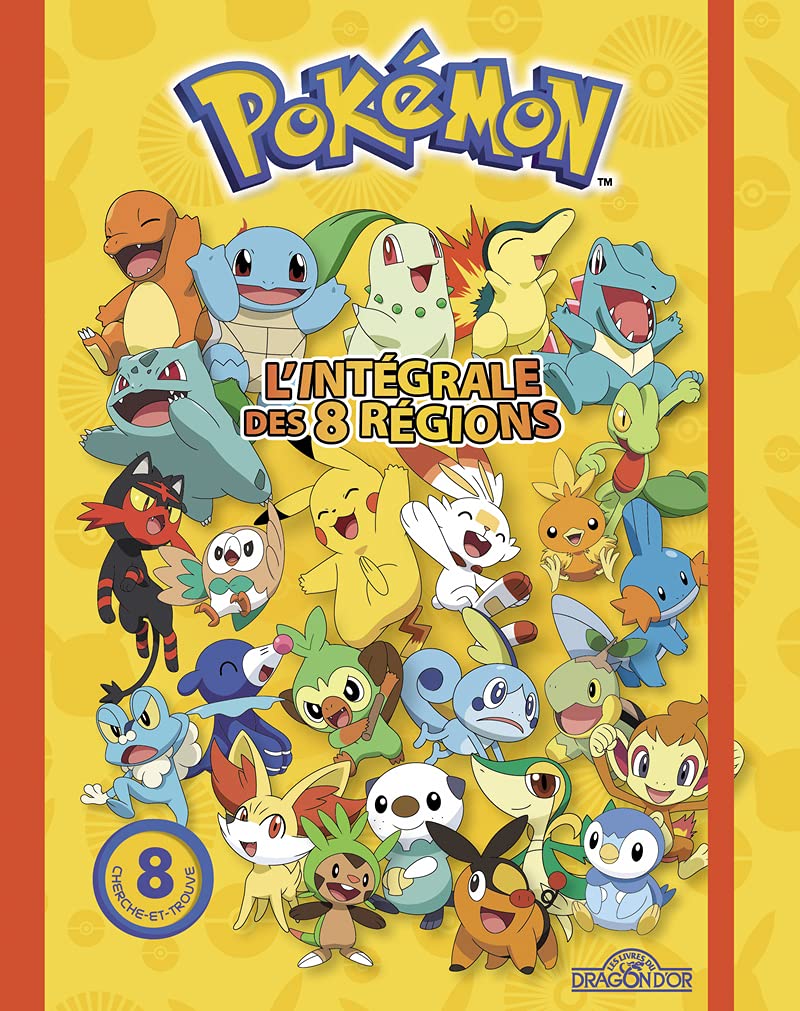 Pokémon - L'intégrale des 8 régions - 8 cherche-et-trouve (Hardcover)