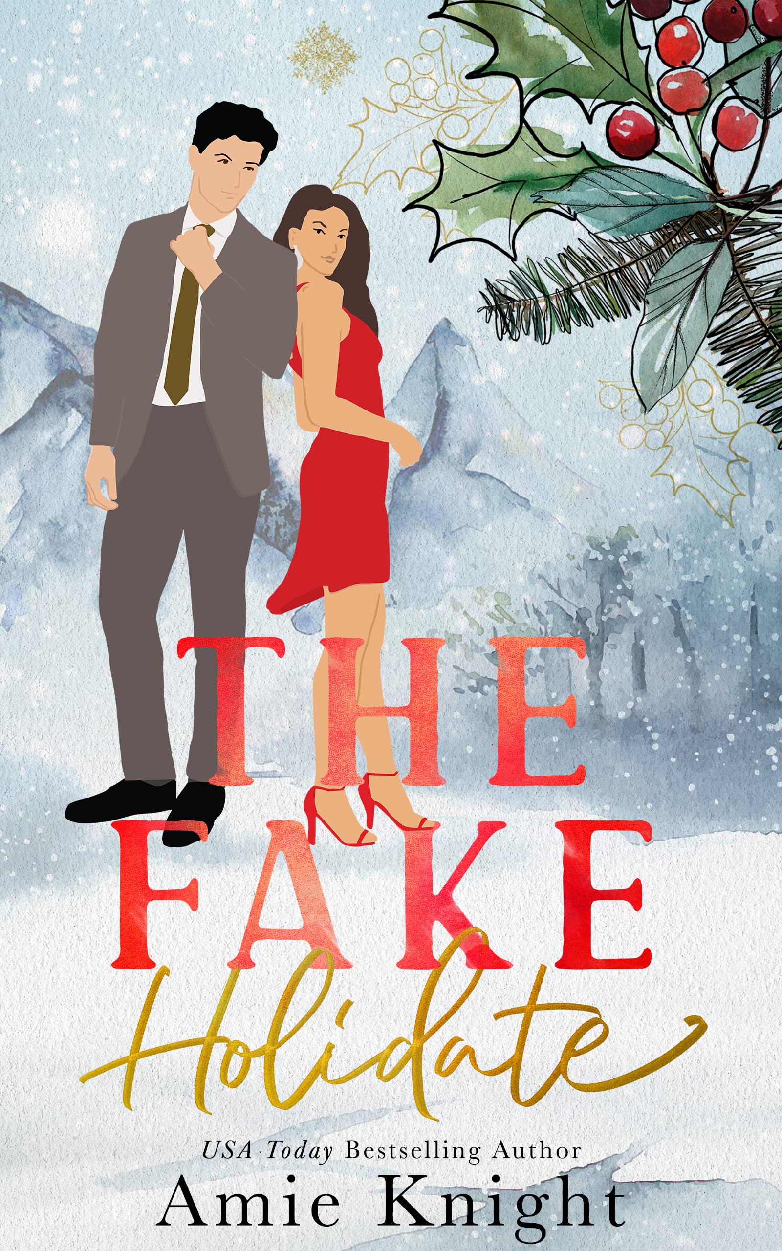 Portada de The Fake Holidate, de Amie Knight