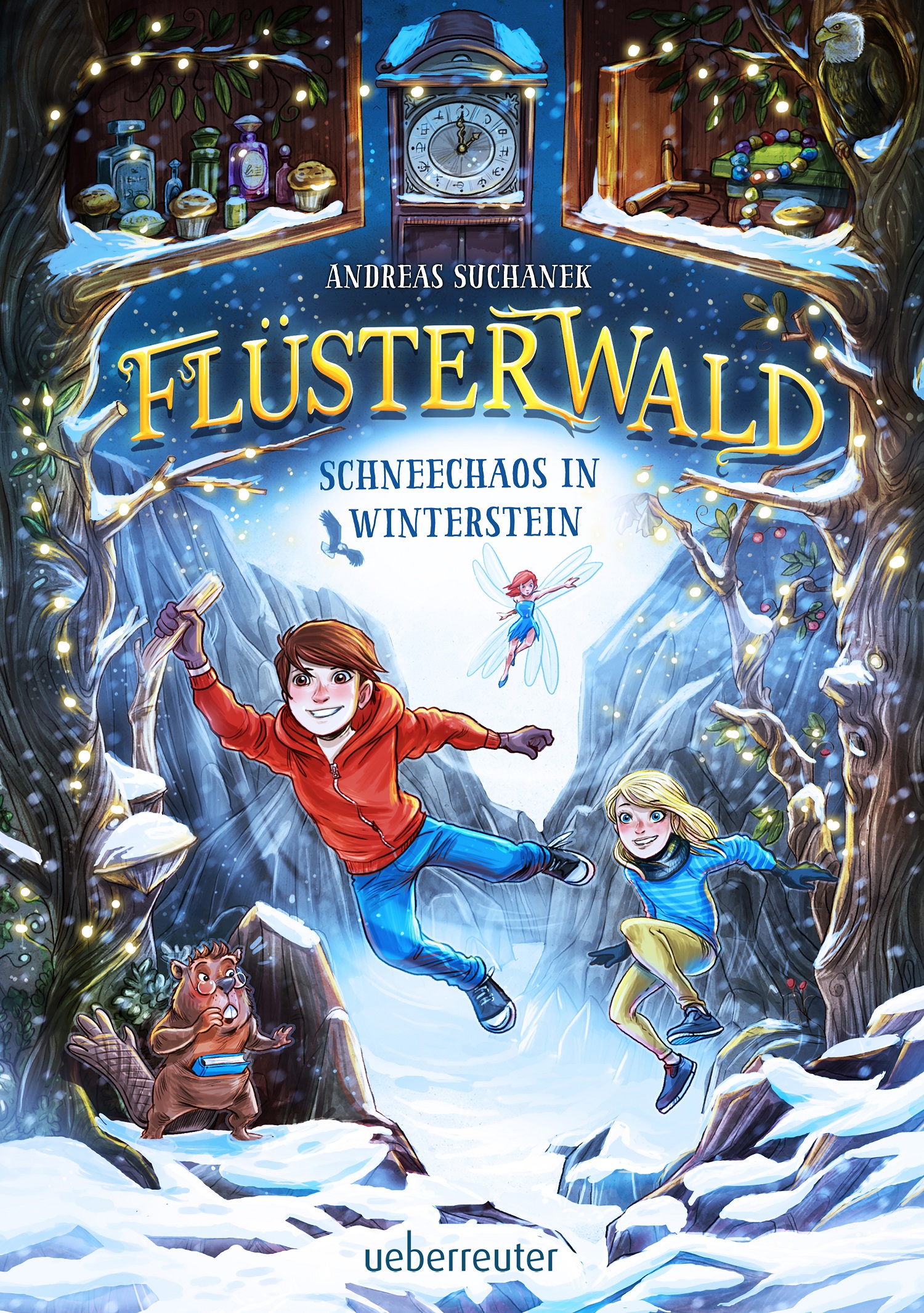 Schneechaos in Winterstein (kostenlose Kurzgeschichte) (Flüsterwald, #5,5)