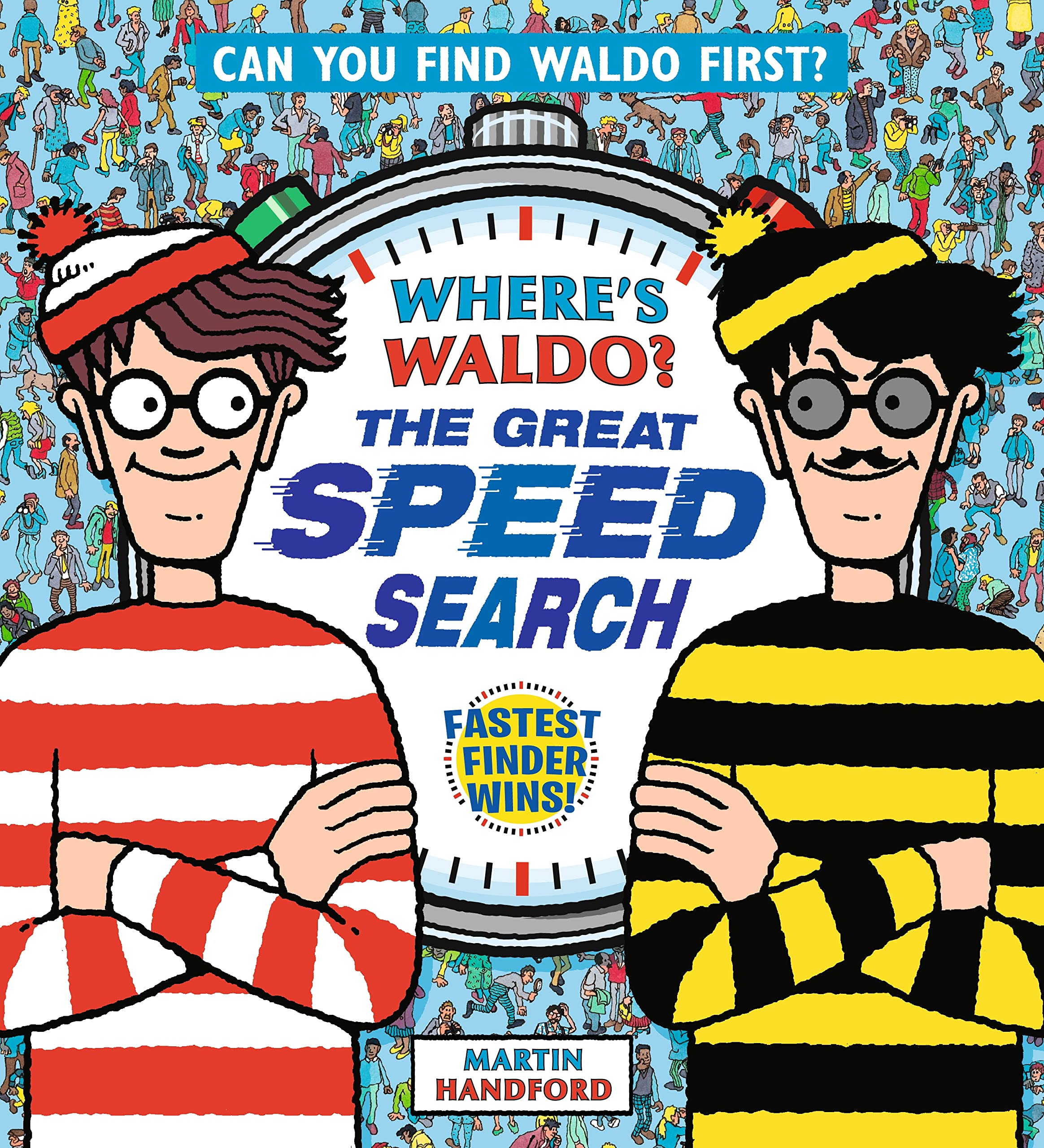 Where’s Waldo?: The Great Speed Search: (A Hidden Object Activity Book that Lays Flat for Head-to-Head Competition with Friends & Family - a Perfect Gift for All Ages)