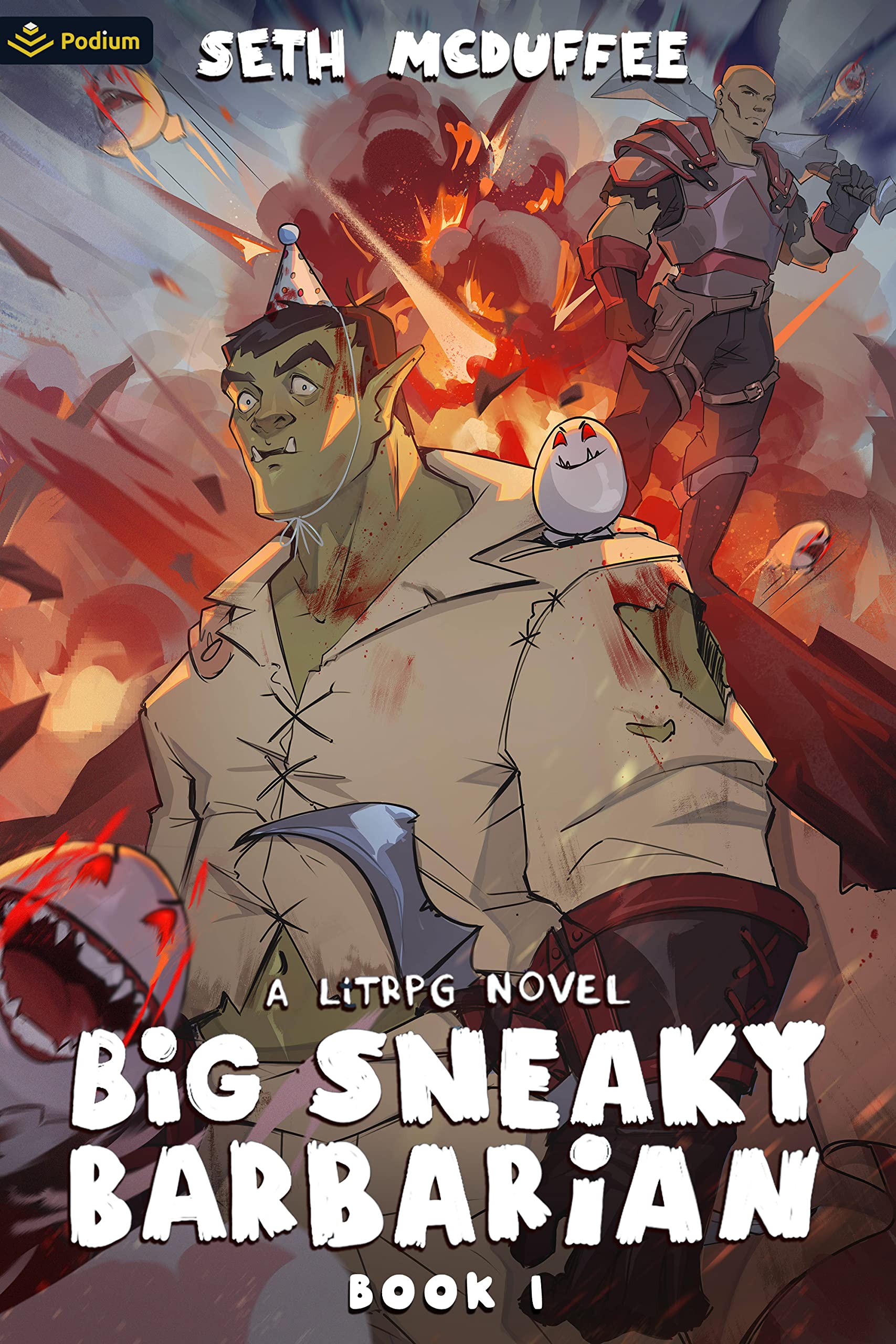 Big Sneaky Barbarian: A LitRPG Novel (Kindle Edition)