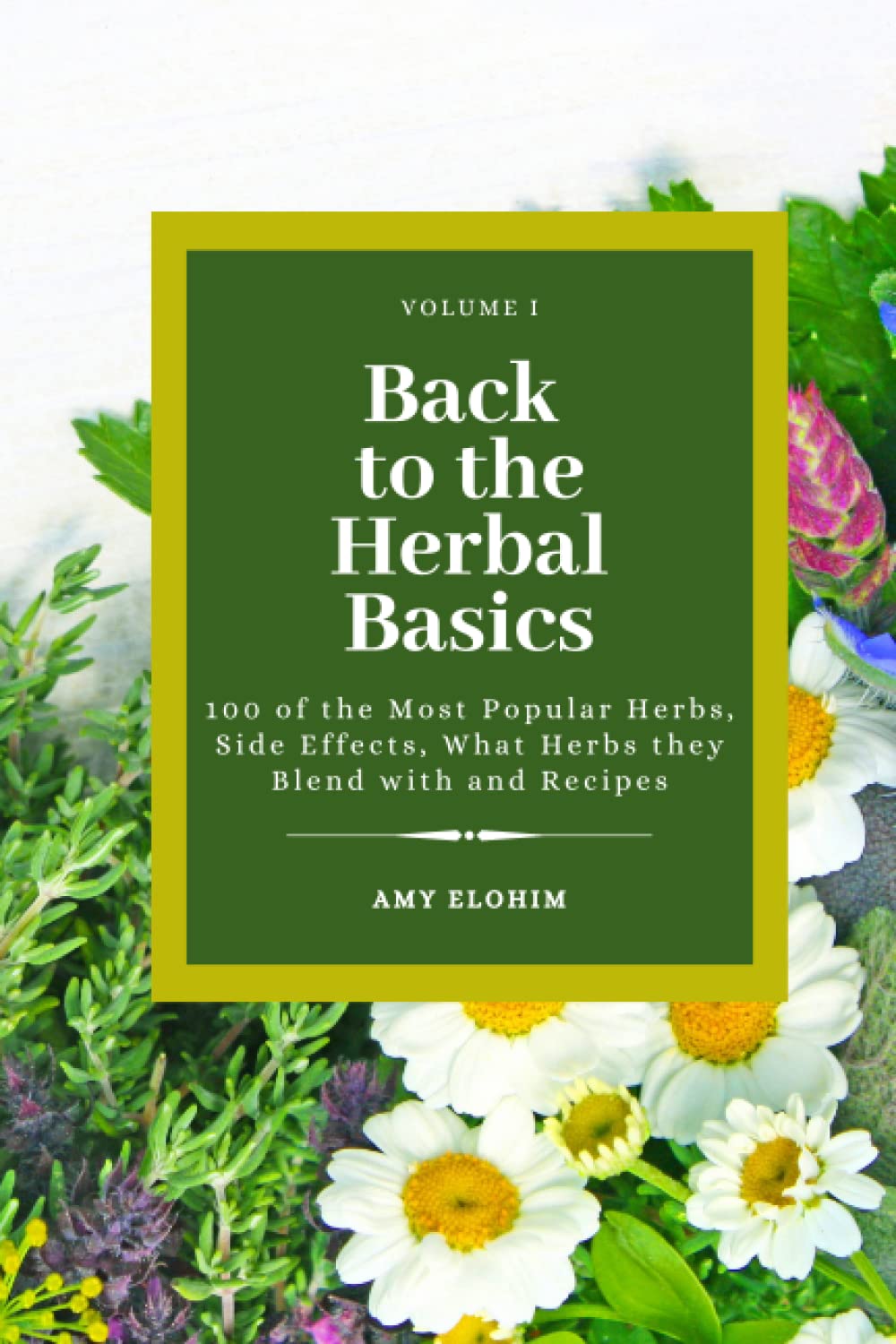 Back to the Herbal Basics: 100 of the Most Popular Herbs, Side Effects, What Herbs they Blend with and Recipes (Paperback)