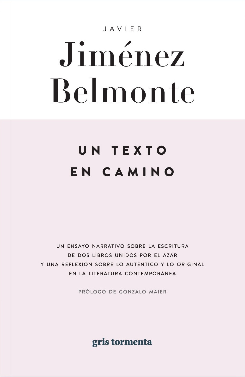 Un texto en camino