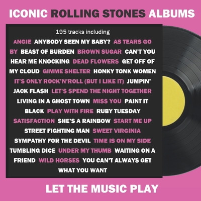 The Rolling Stones Iconic Albums: Scan & Play their songs and videos