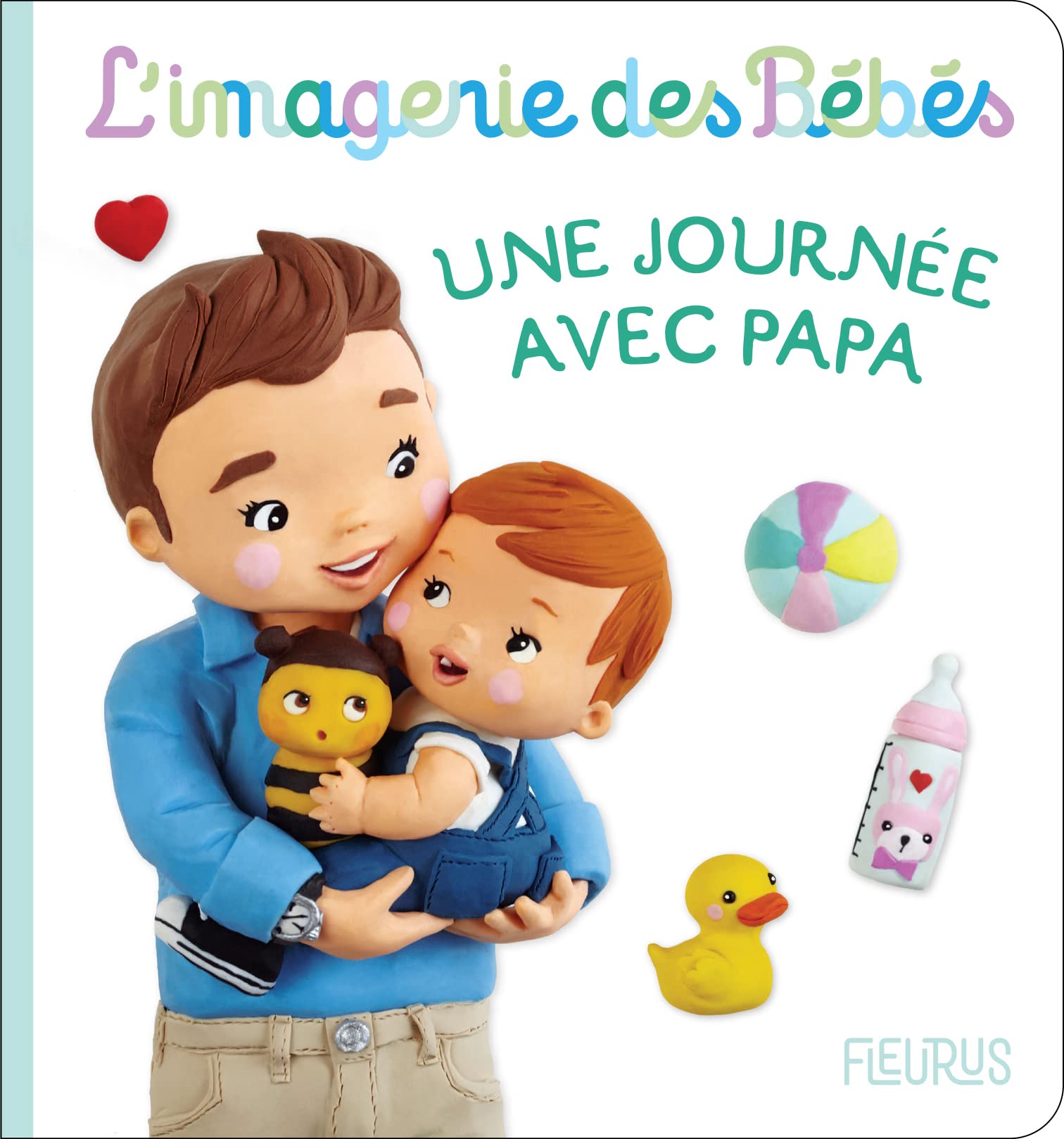 Une journée avec papa (Board book)