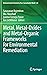 Metal, Metal-Oxides and Metal-Organic Frameworks for Environm... by Saravanan Rajendran