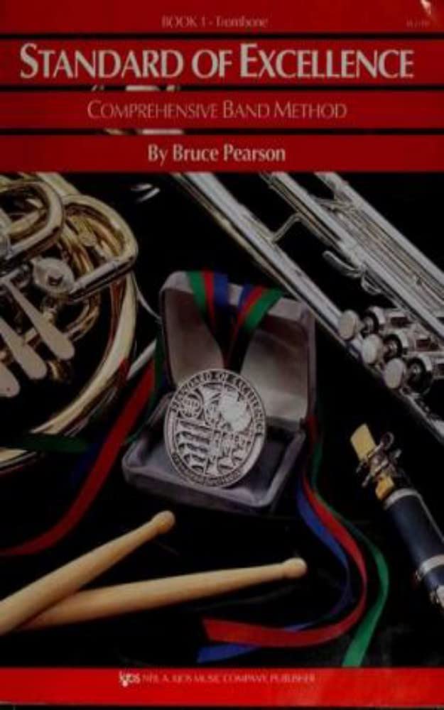 W21TB - Standard of Excellence Book Only - Book 1 - Trombone (Standard of Excellence Series)