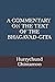 A Commentary on the Text of...