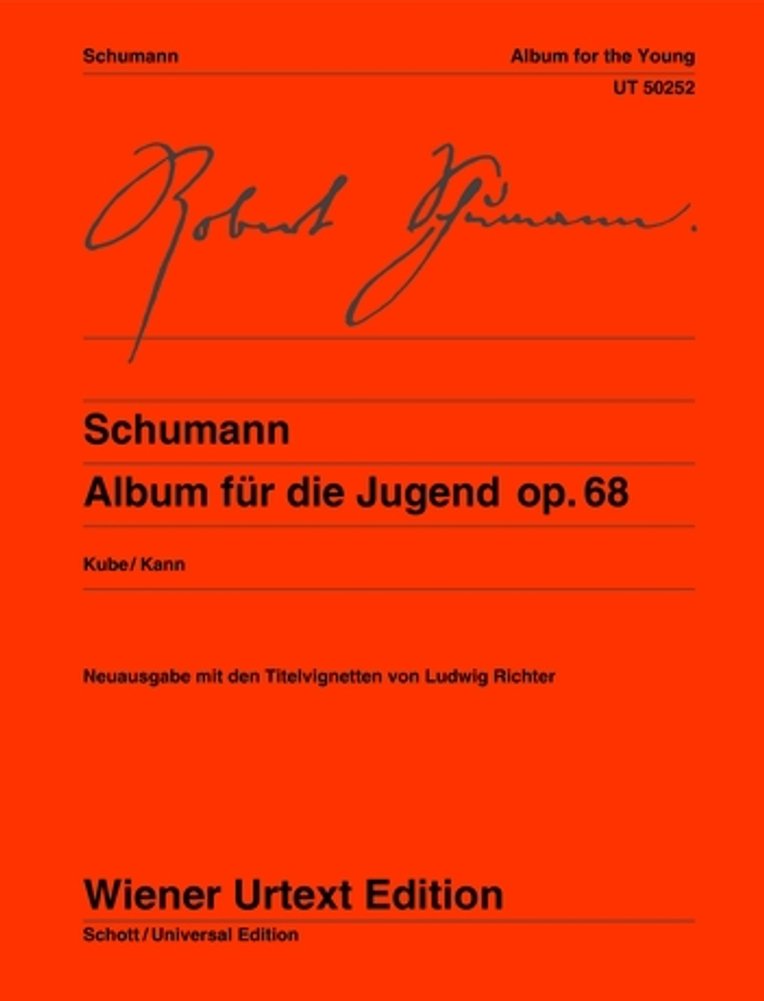 ALBUM FUR DIE JUGEND OP. 68 PIANO (English and German Edition)