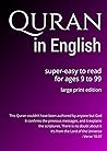 Quran in English large print edition: Super Easy to Read. For Age 9 to 99