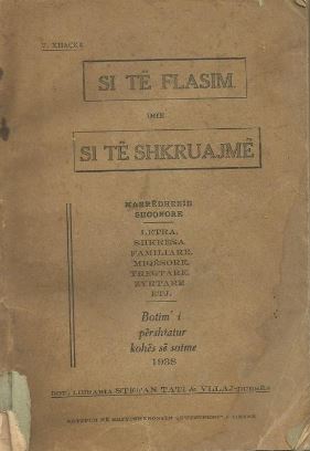 Si të flasim dhe si të shkruajmë