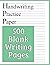 Handwriting Practice Paper:...