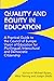 Quality and Equity in Educa...