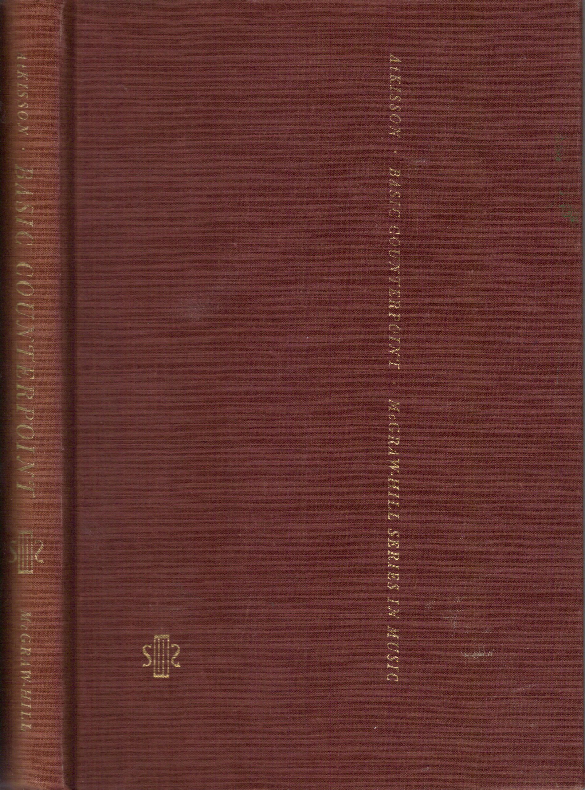 Basic Counterpoint (Textbook Binding)