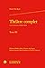 Theatre Complet (Bibliotheq...