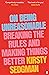 On Being Unreasonable: Breaking the Rules and Making Things Better