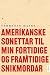 Amerikanske sonettar til min fortidige og framtidige snikmordar by Terrance Hayes Amerikanske sonettar til min fortidige og framtidige snikmordar by Terrance Hayes