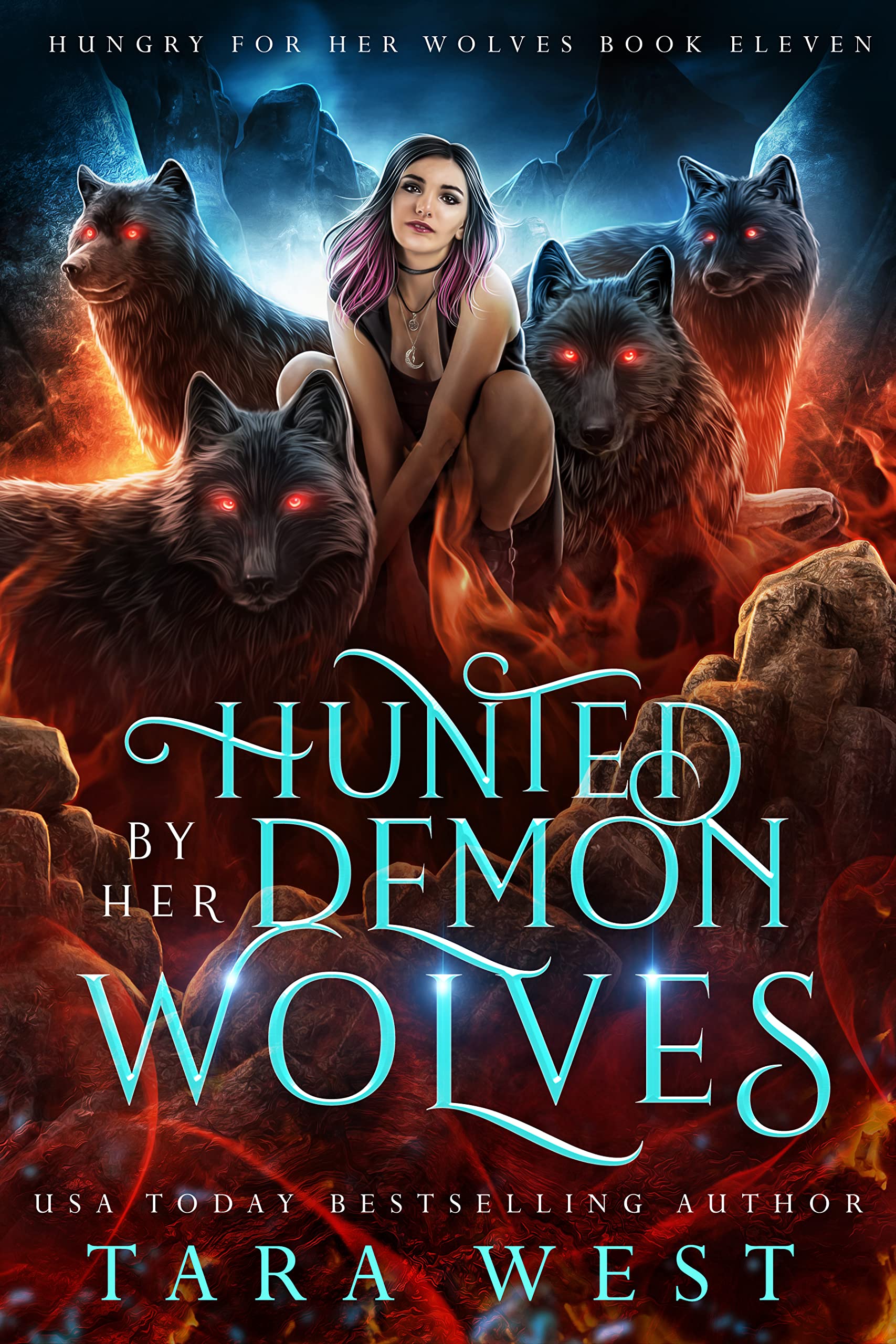 Hunted by Her Demon Wolves (Hungry for Her Wolves, #11)
