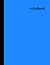 Notebook: Blue Composition ...