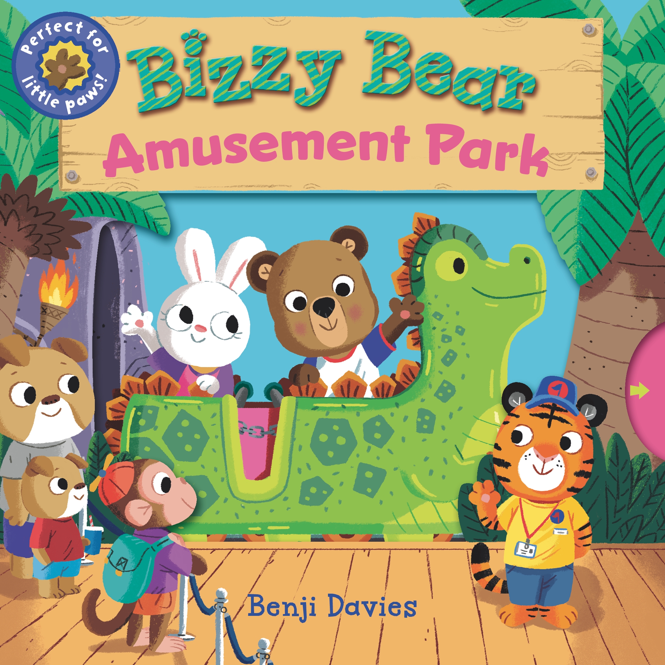 Bizzy Bear: Amusement Park (Board book)