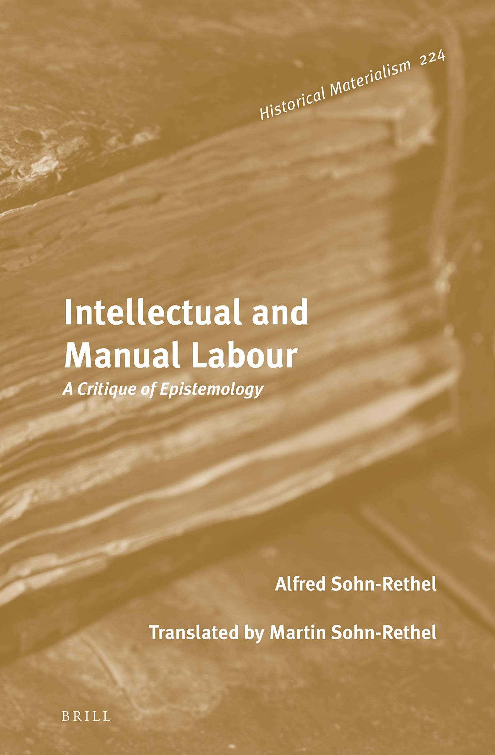 Intellectual and Manual Labour A Critique of Epistemology (Historical Materialism Book, 224)
