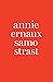 Samo strast by Annie Ernaux