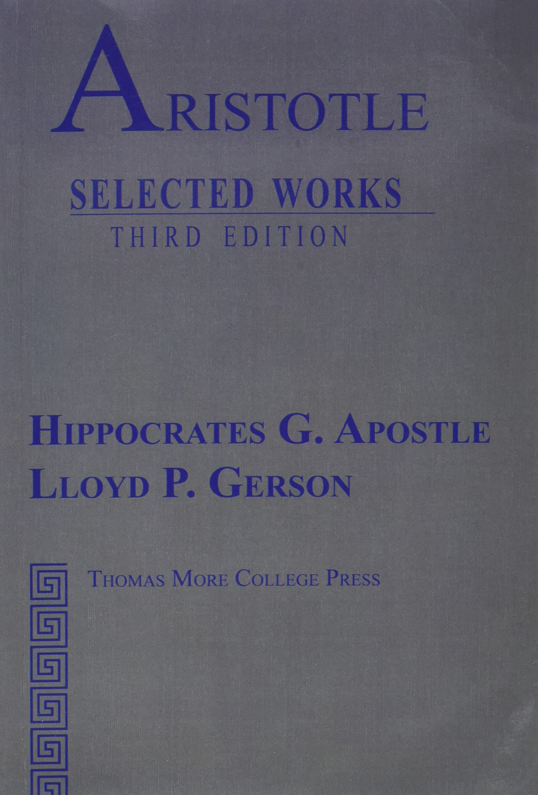 Aristotle: Selected Works (Paperback)