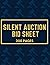 Silent Auction Bid Sheets by Jack Harry