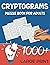 Cryptograms Puzzle Books for Adults: 1000+ Large Print Cryptograms, Challenge Your Brain and Improve your Analytical Skills.