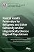 Mental Health Promotion for Refugees and Other Culturally and... by Shameran Slewa-Younan