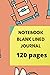Notebook: Cute Green and Ye...