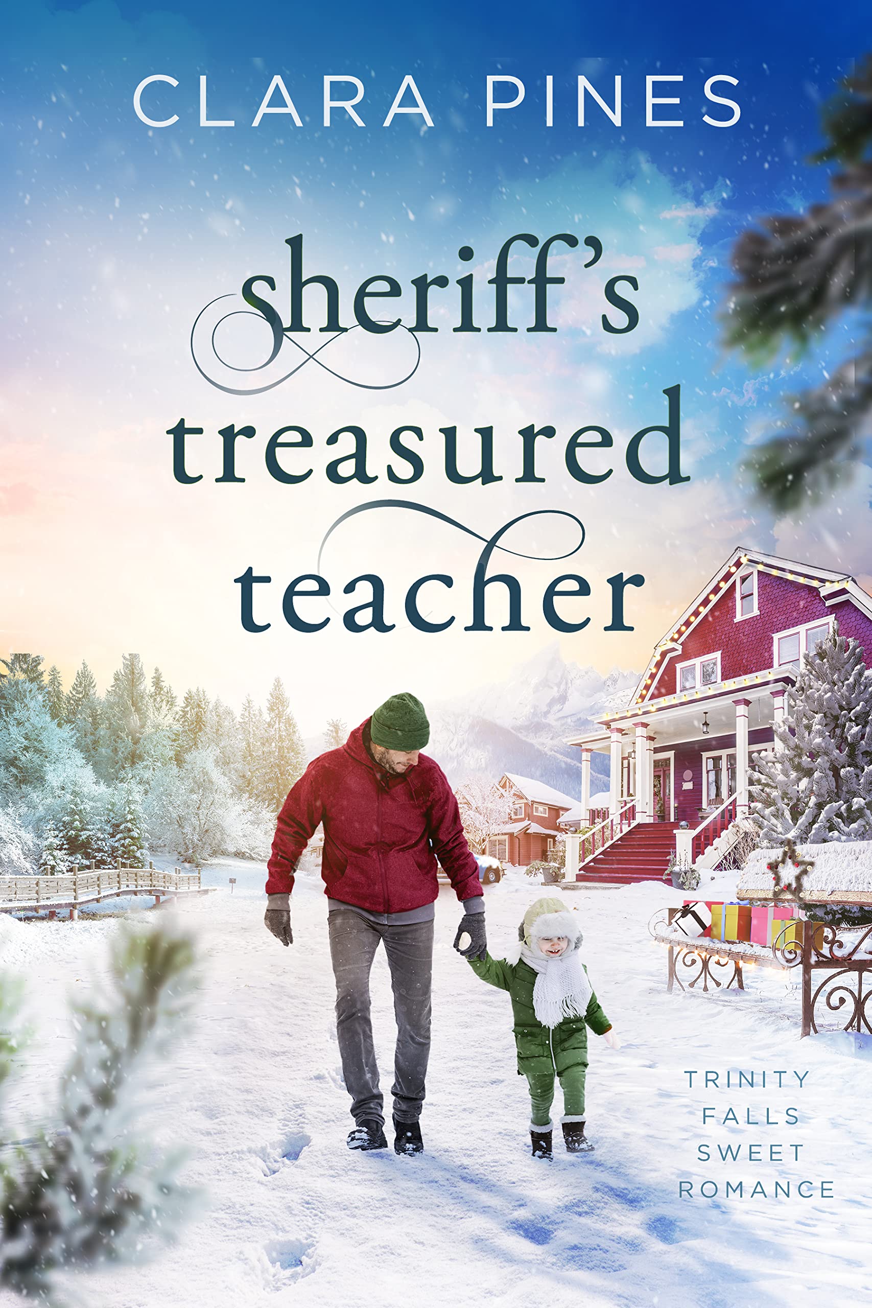 Sheriff's Treasured Teacher (Trinity Falls Sweet Romance #3)