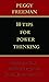 10 Tips for Power Thinking by Peggy Freeman